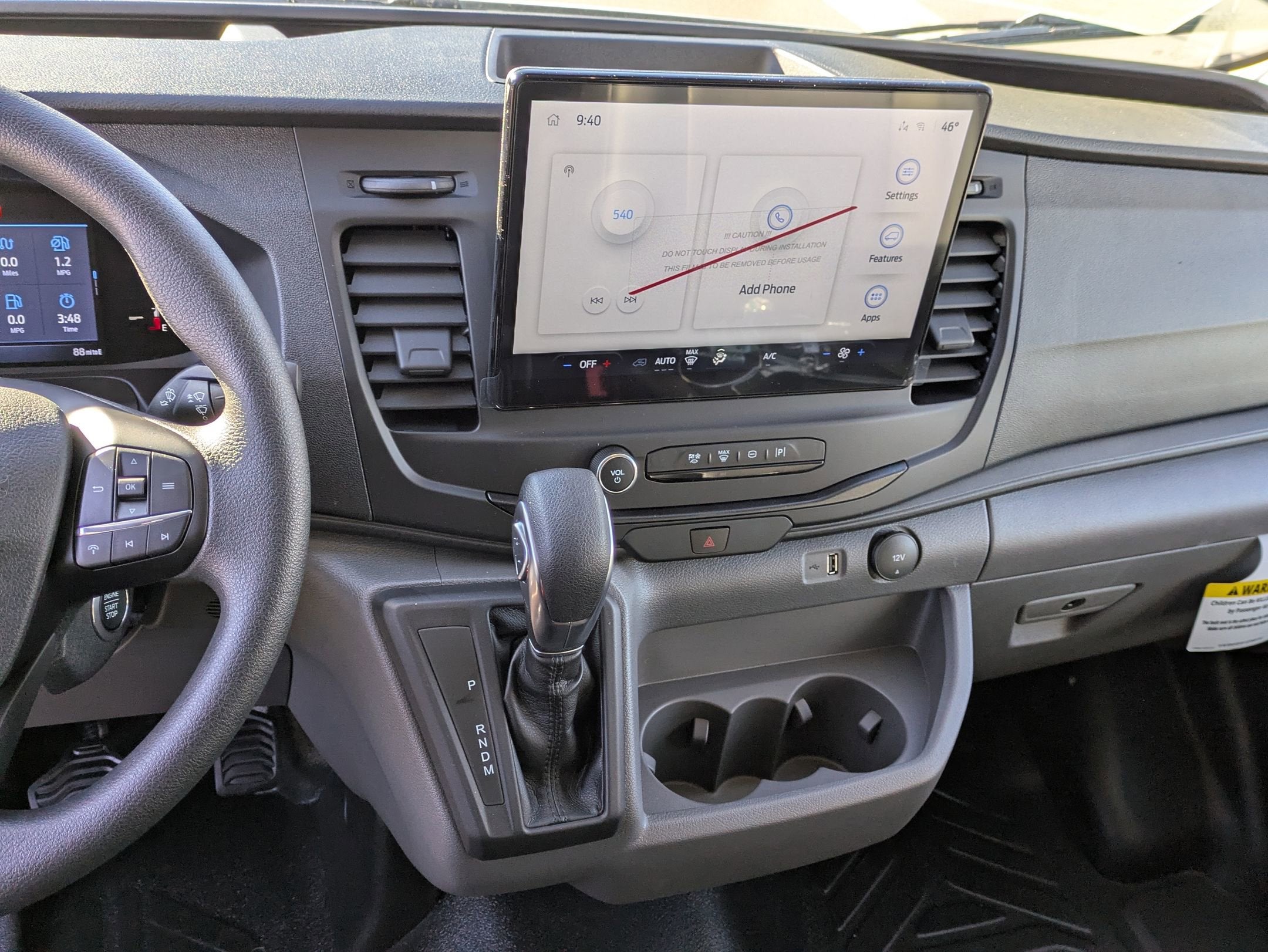 2026 Ford Transit Cargo Van T-150 130" Low Rf 8800 GVWR RWD