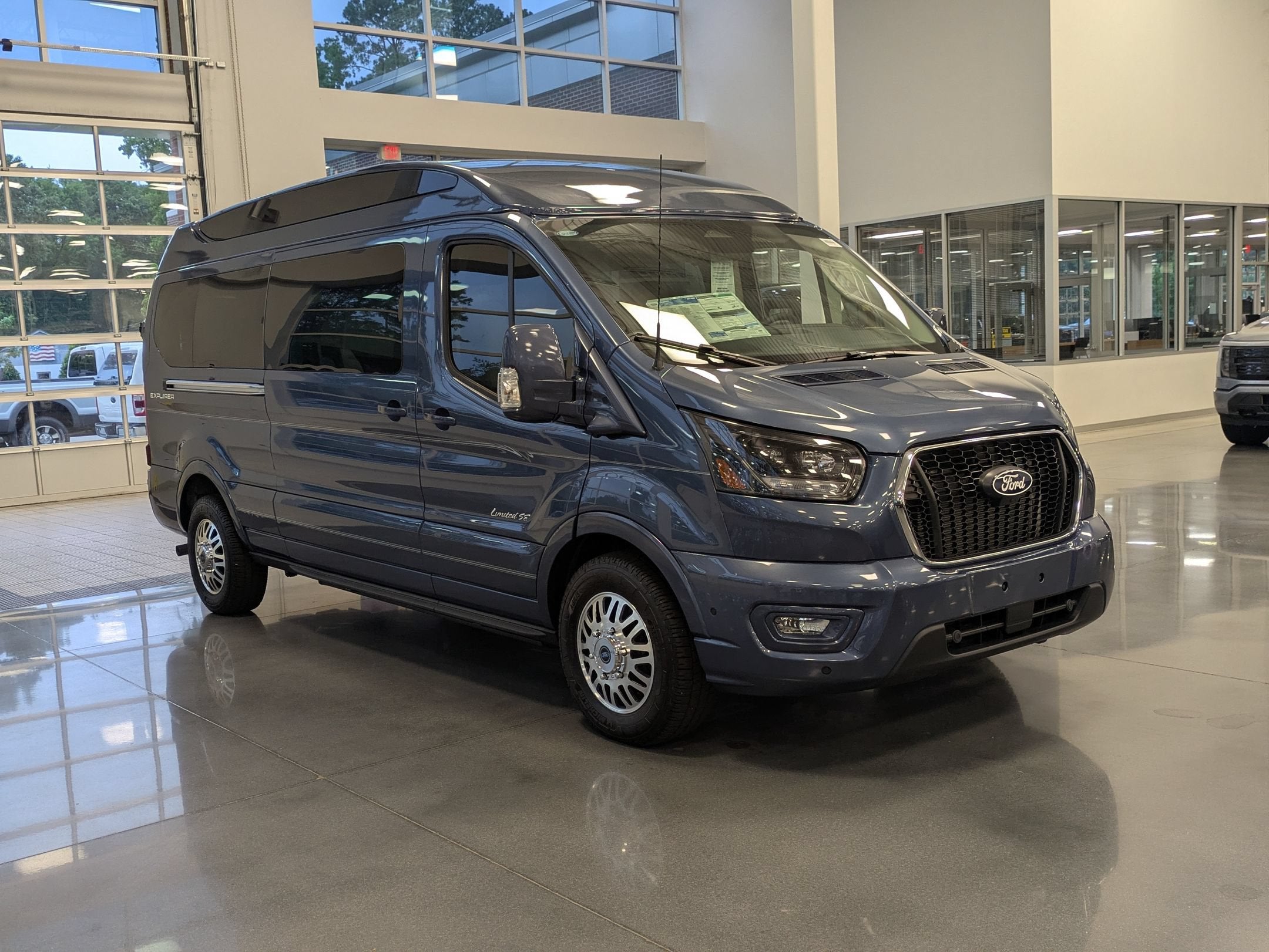 2026 Ford Transit Explorer Conversion 9 Passenger T-150 130" Low Rf 8800 GVWR AWD
