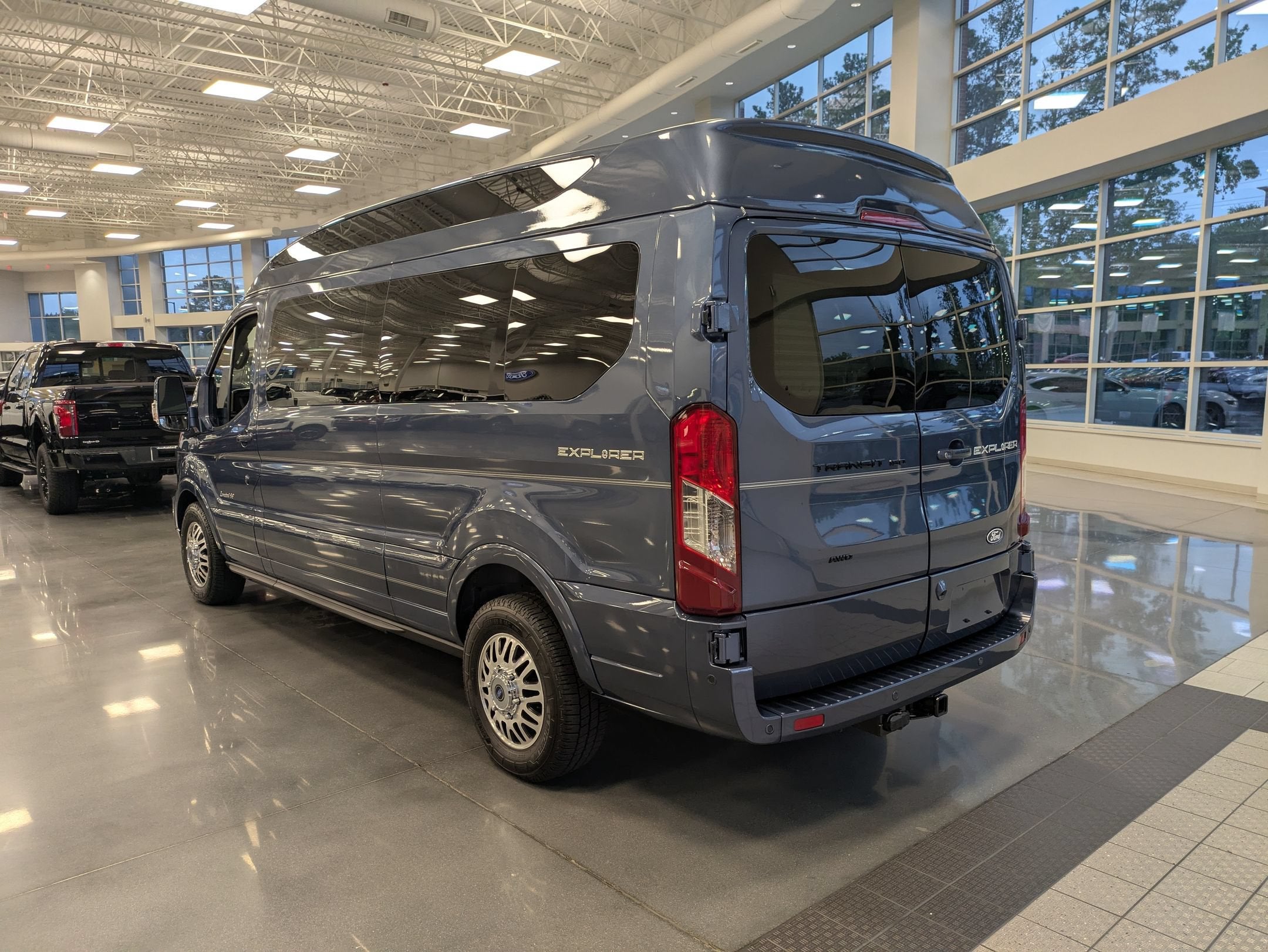 2026 Ford Transit Explorer Conversion 9 Passenger T-150 130" Low Rf 8800 GVWR AWD