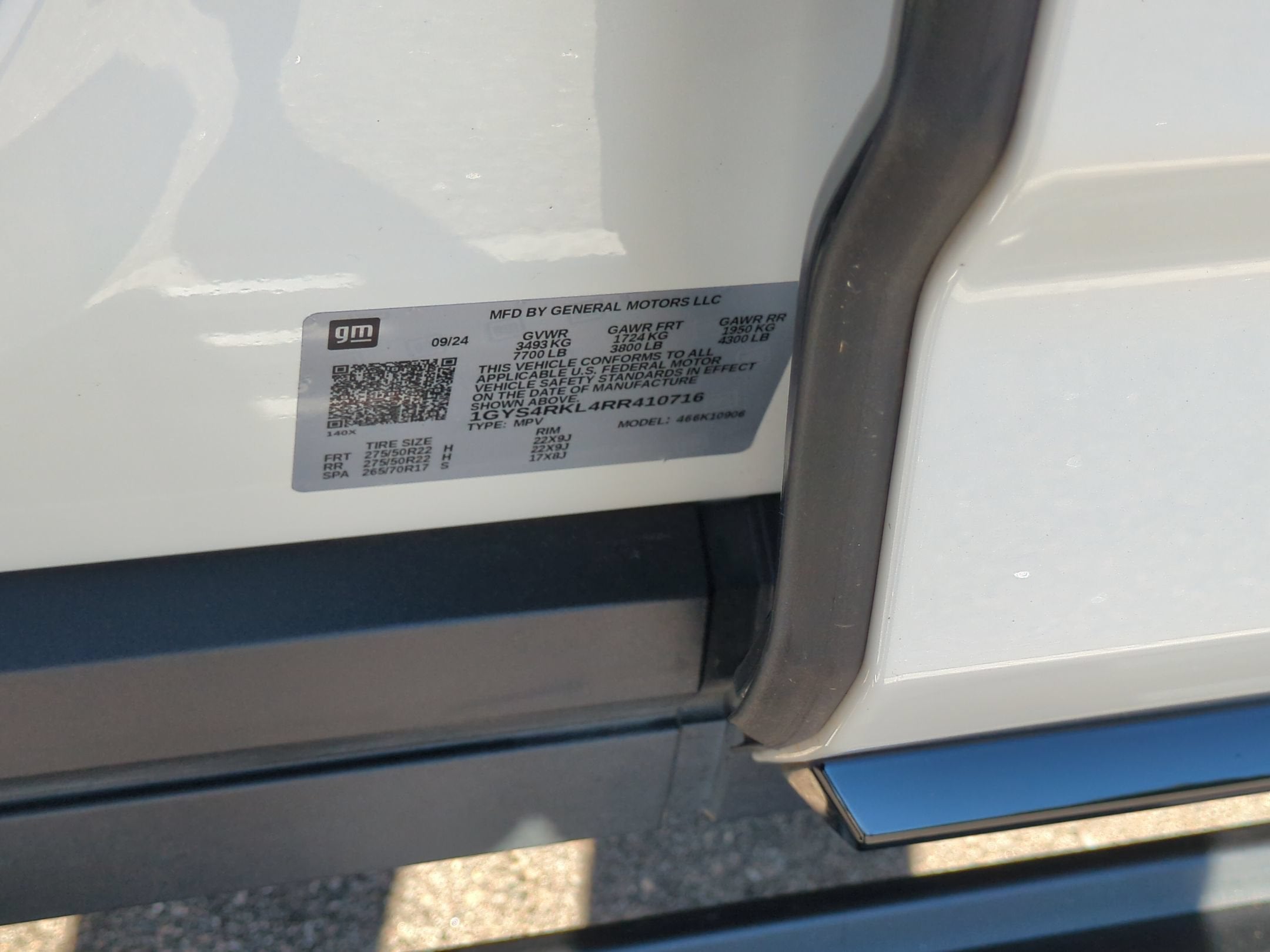 2024 Cadillac Escalade ESV 4WD Sport Platinum