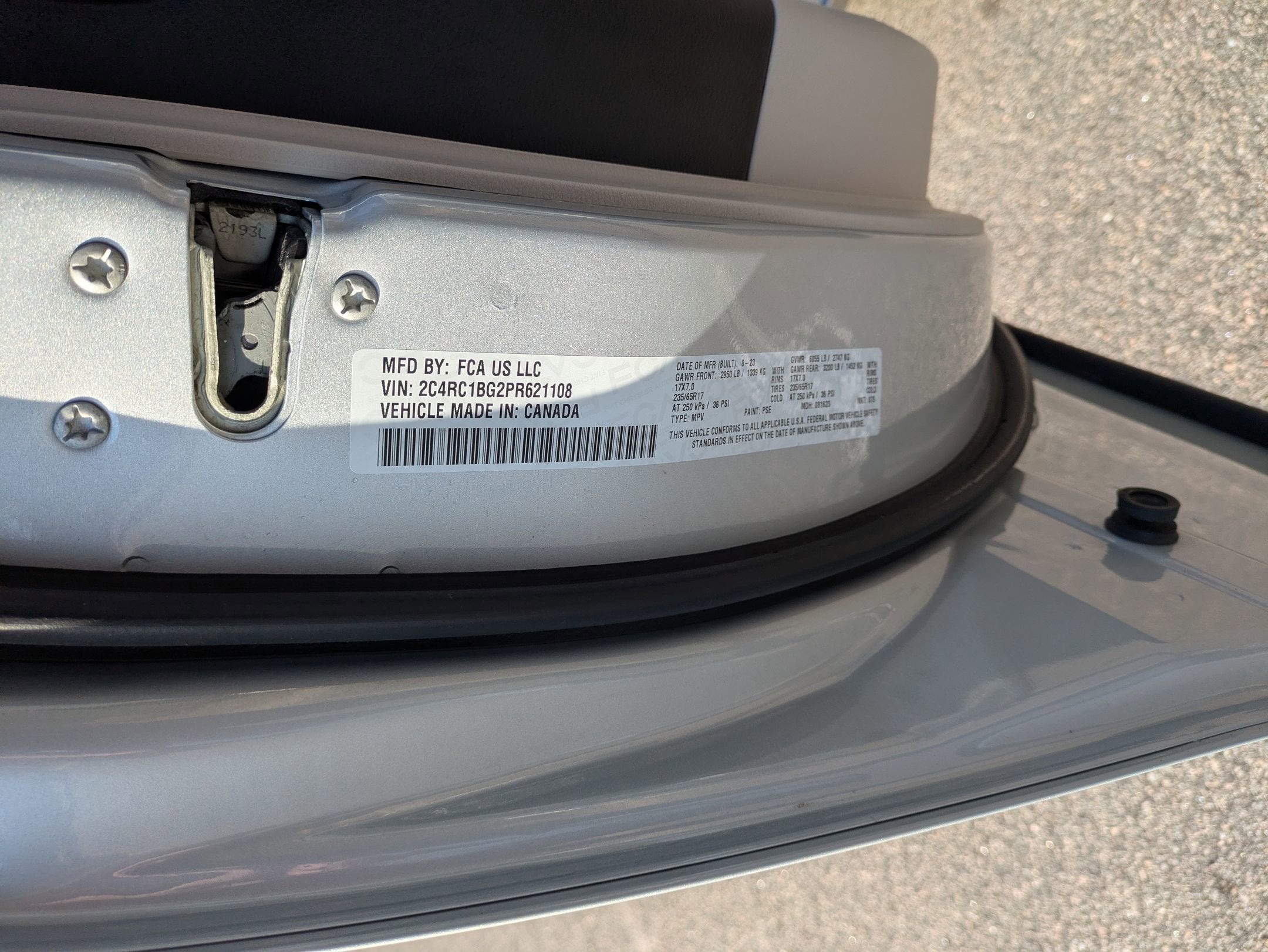 2023 Chrysler Pacifica Touring L