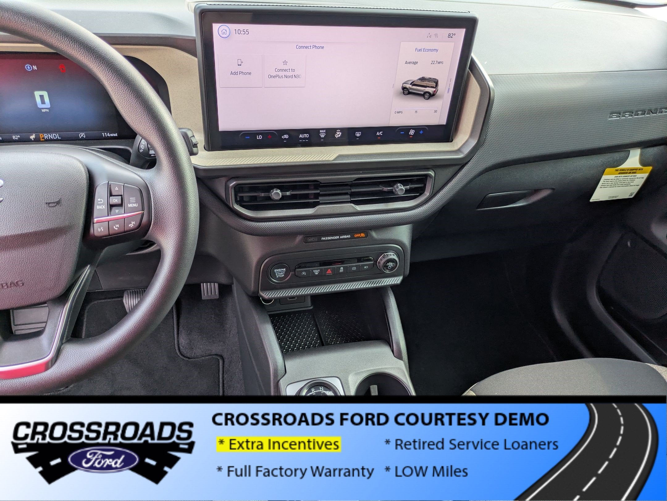 2026 Ford Bronco Sport Big Bend - Crossroads Courtesy Demo