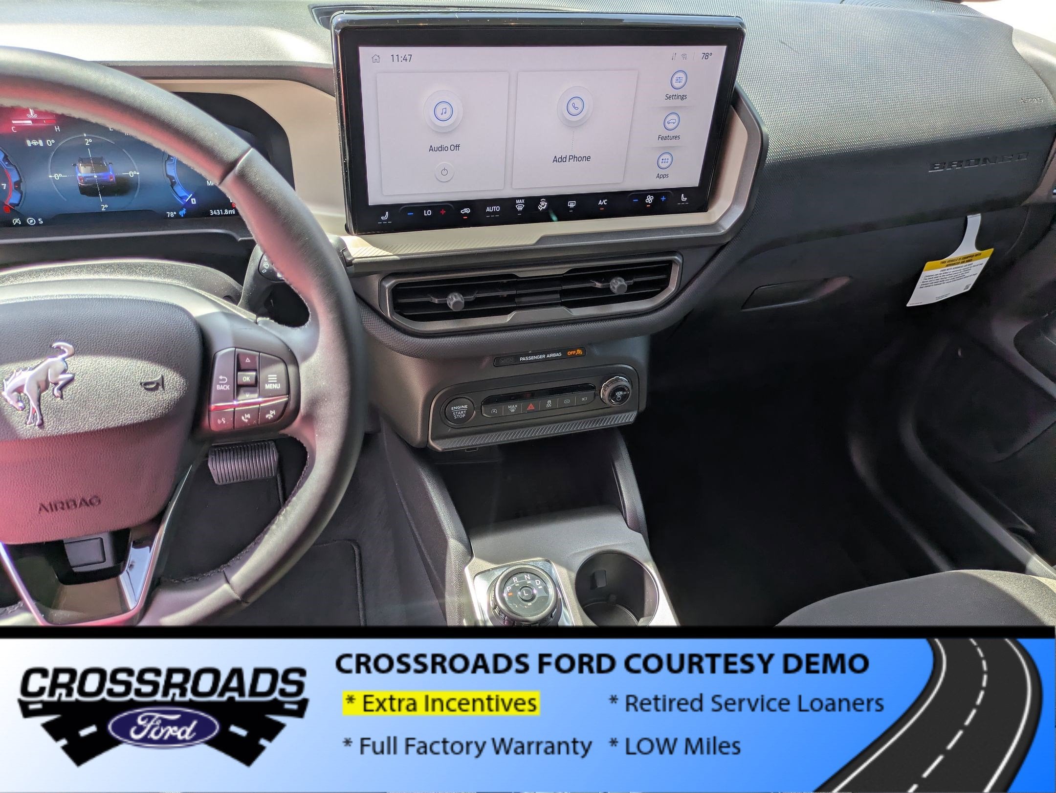 2025 Ford Bronco Sport Big Bend - Crossroads Courtesy Demo