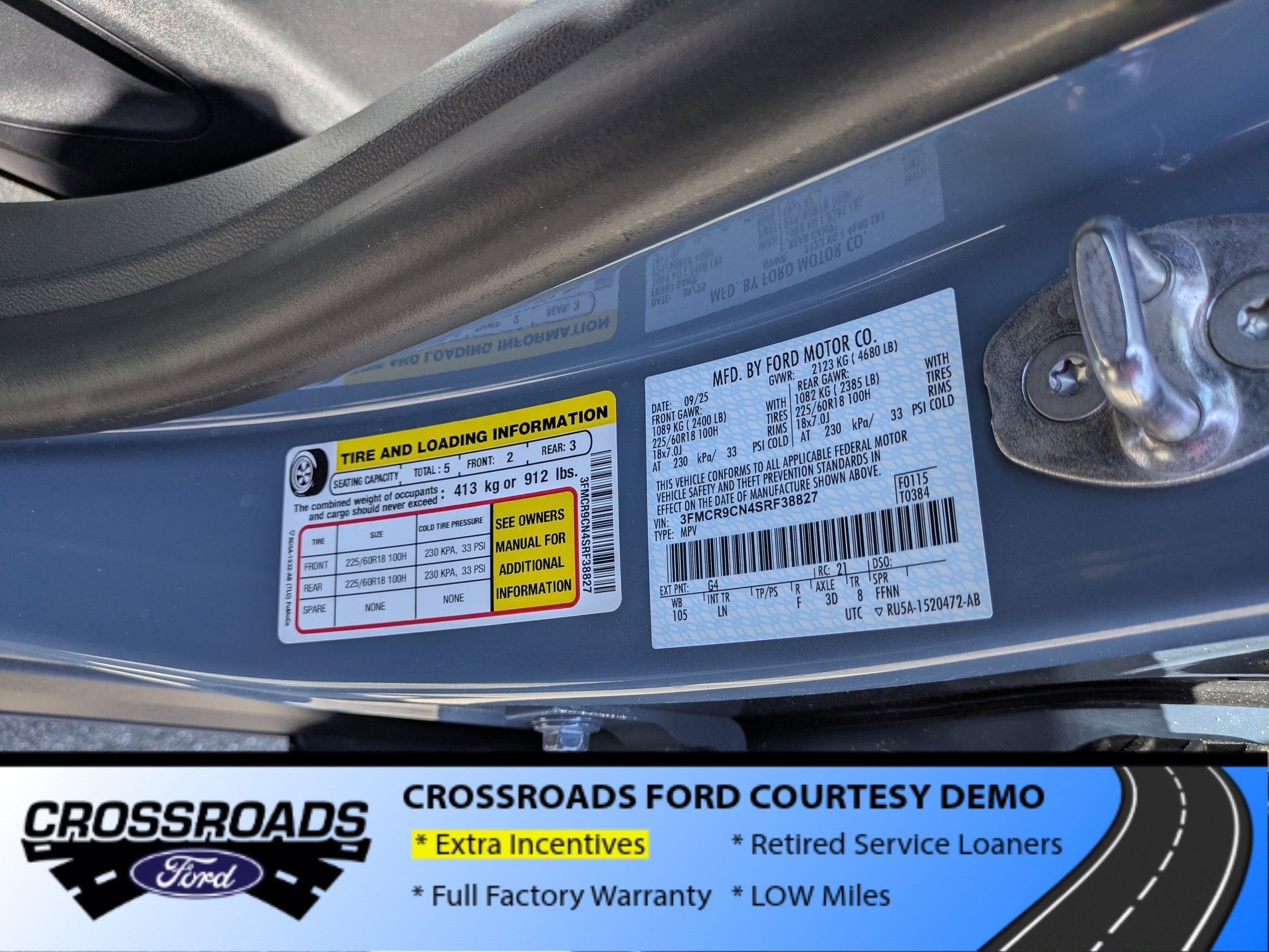 2025 Ford Bronco Sport Outer Banks - Crossroads Courtesy Demo