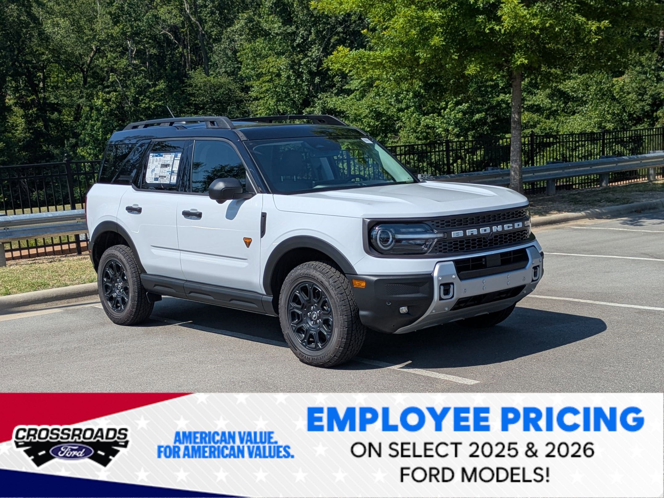 2026 Ford Bronco Sport Badlands - Crossroads Courtesy Demo