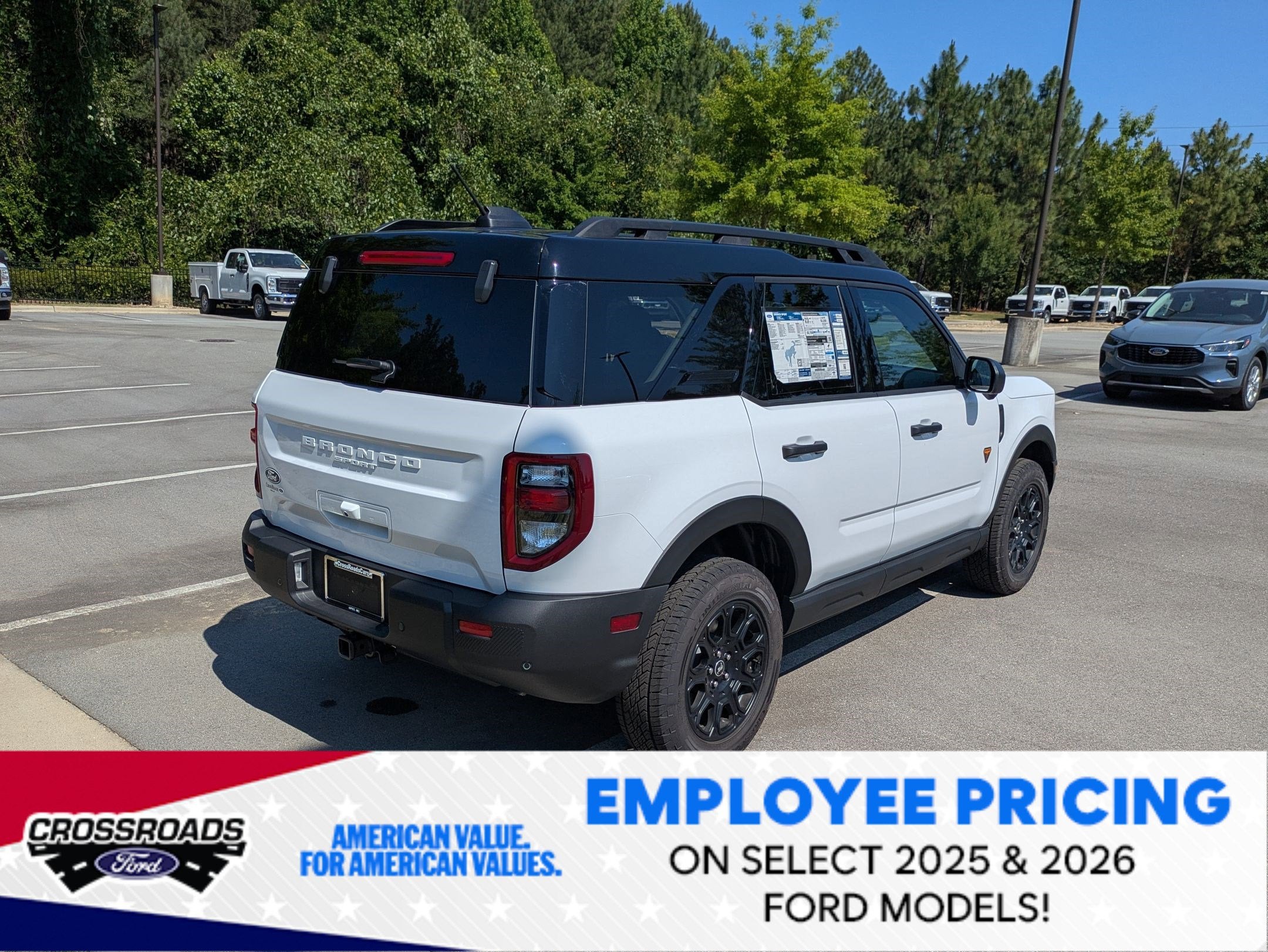2026 Ford Bronco Sport Badlands - Crossroads Courtesy Demo