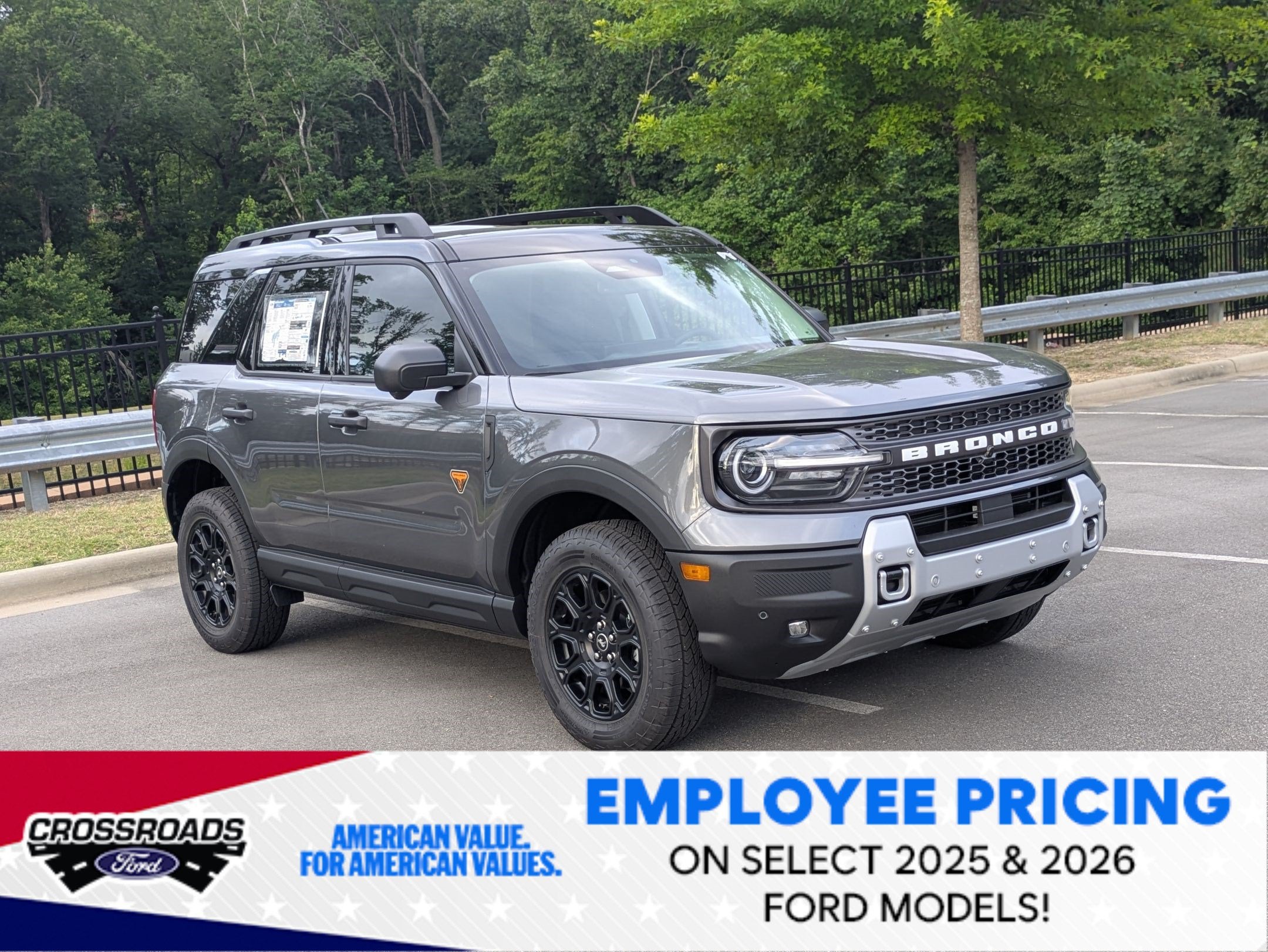 2026 Ford Bronco Sport Badlands - Crossroads Courtesy Demo
