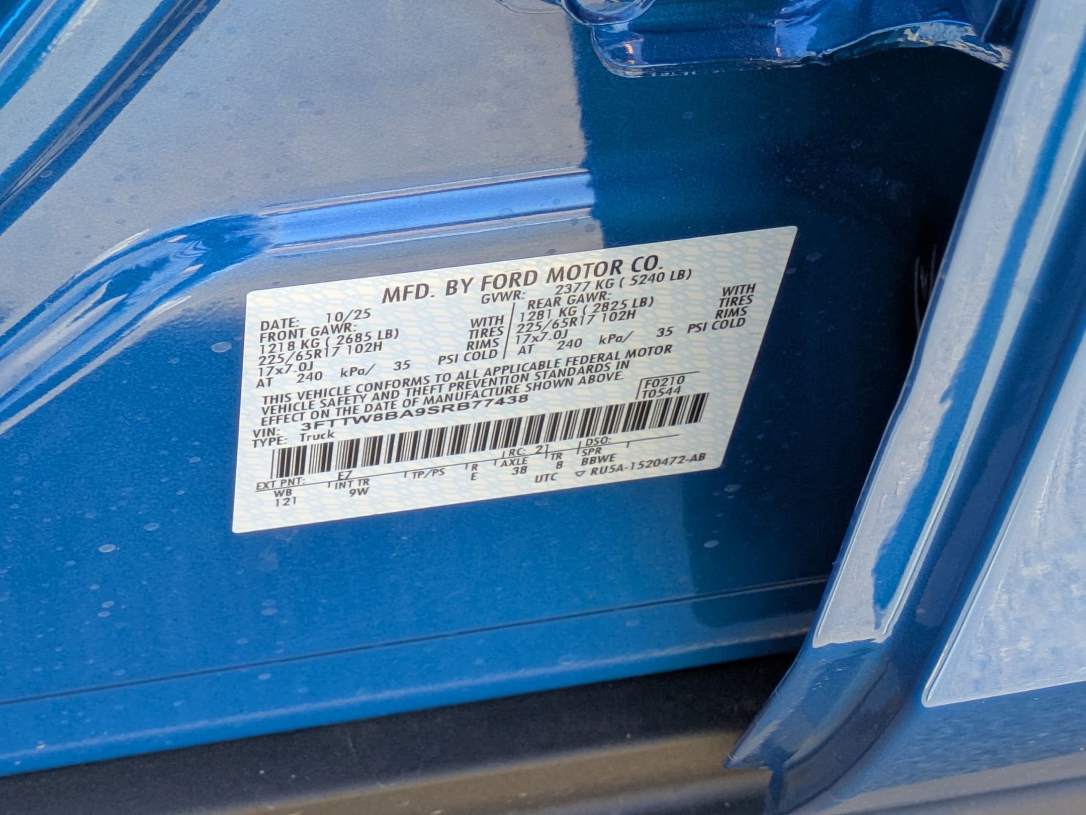 2025 Ford Maverick XL