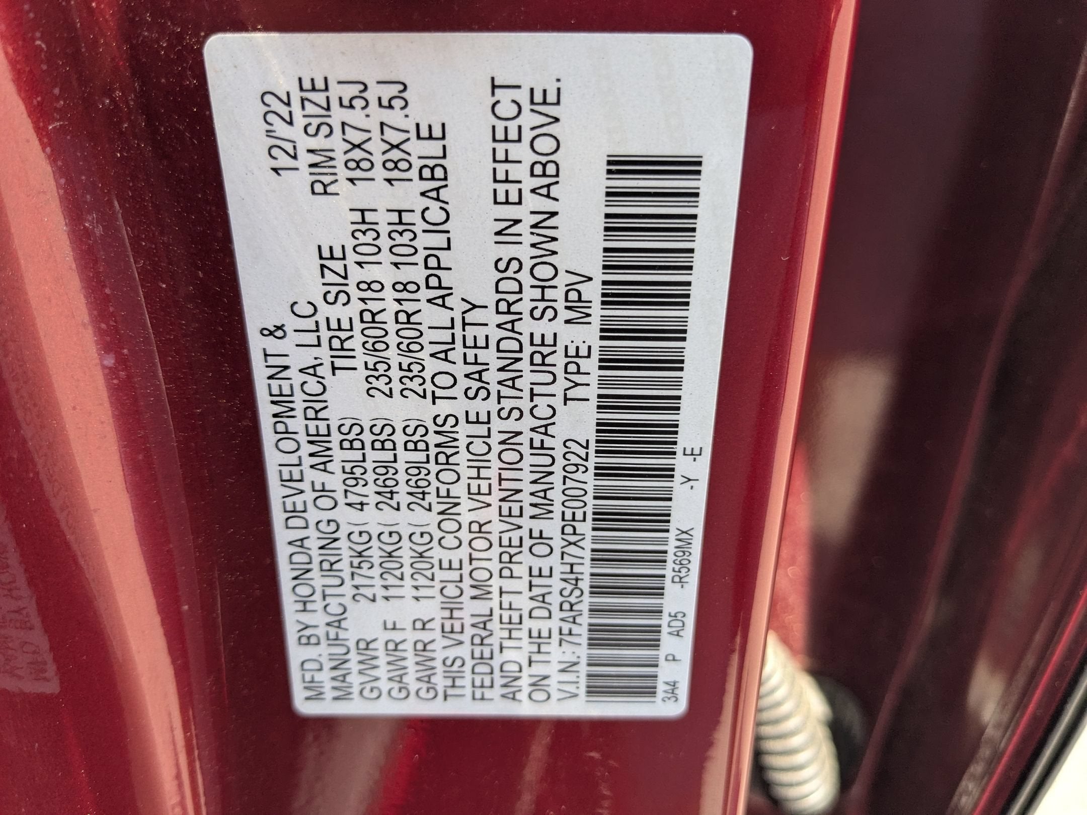 2023 Honda CR-V EX-L
