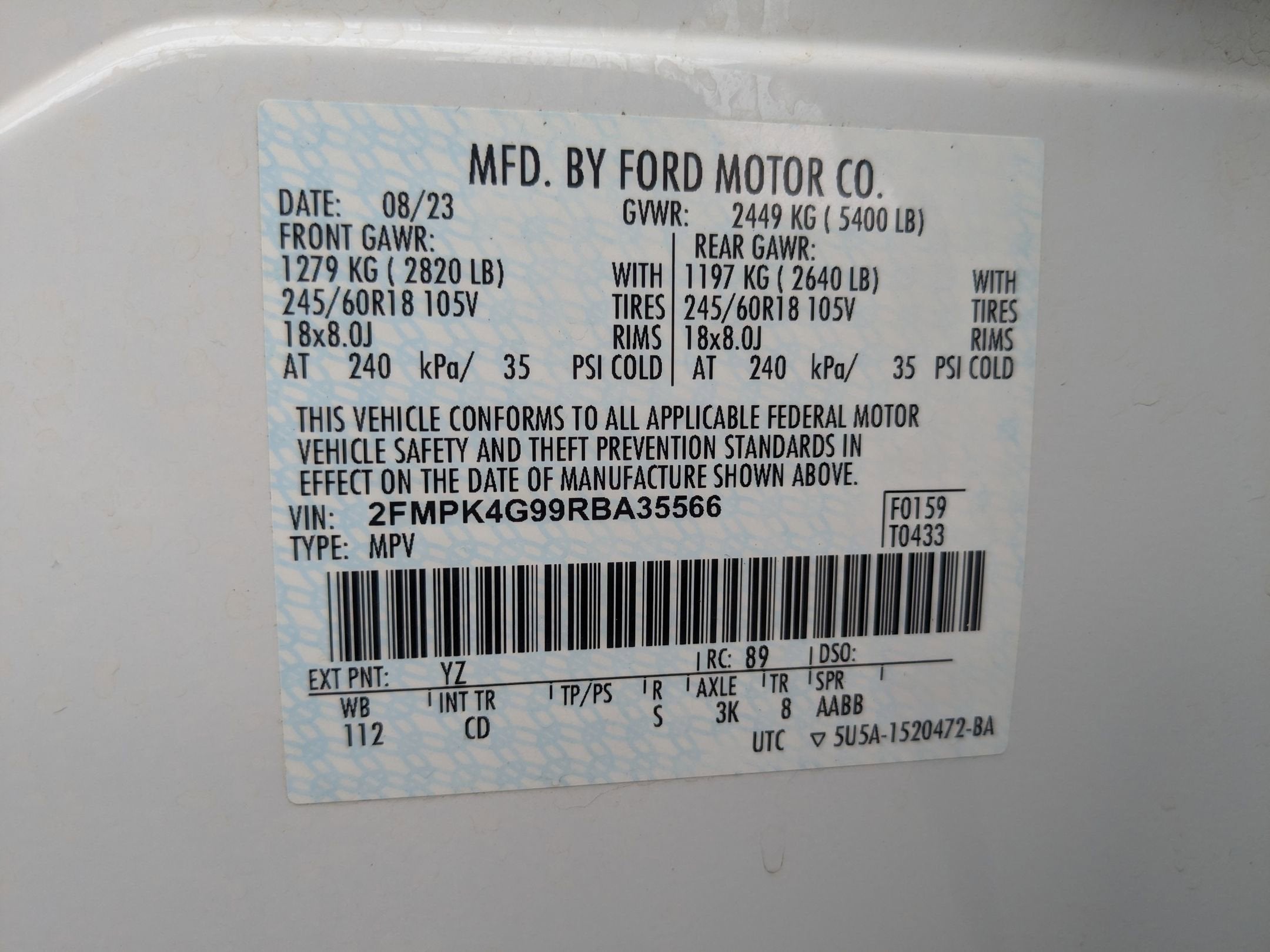 2024 Ford Edge SE