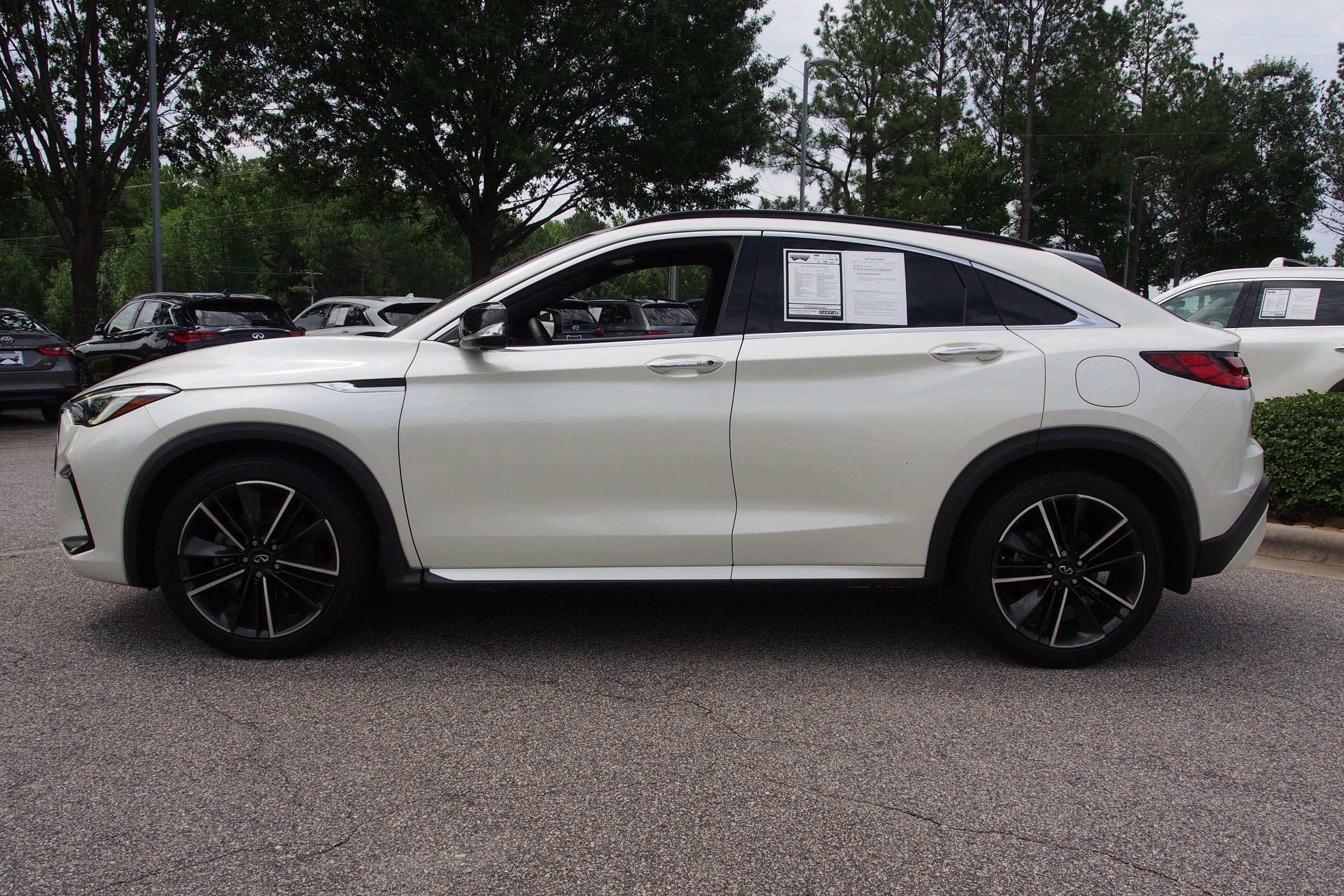 2022 INFINITI QX55 SENSORY
