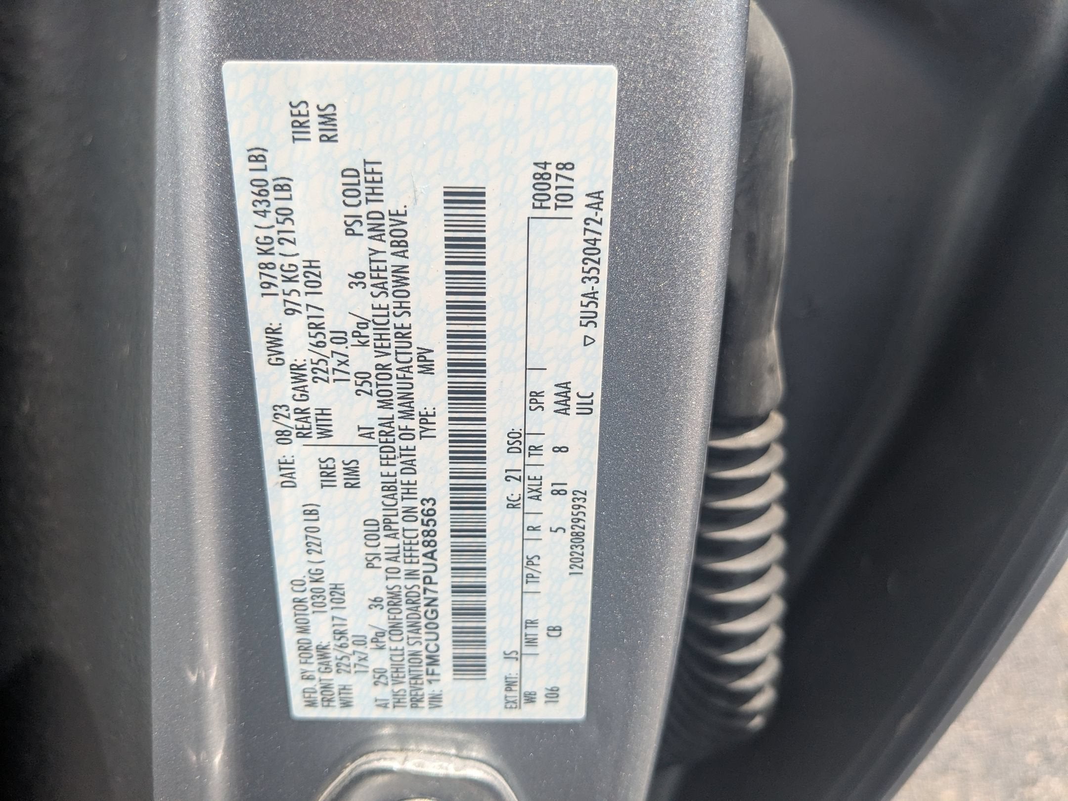 2023 Ford Escape Active