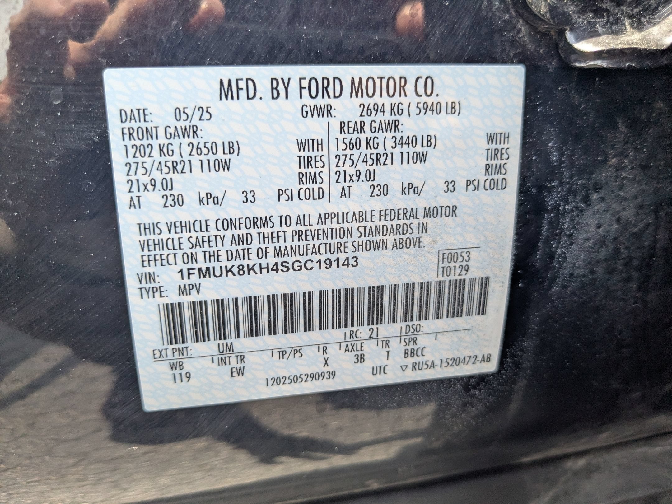 2025 Ford Explorer ST-Line