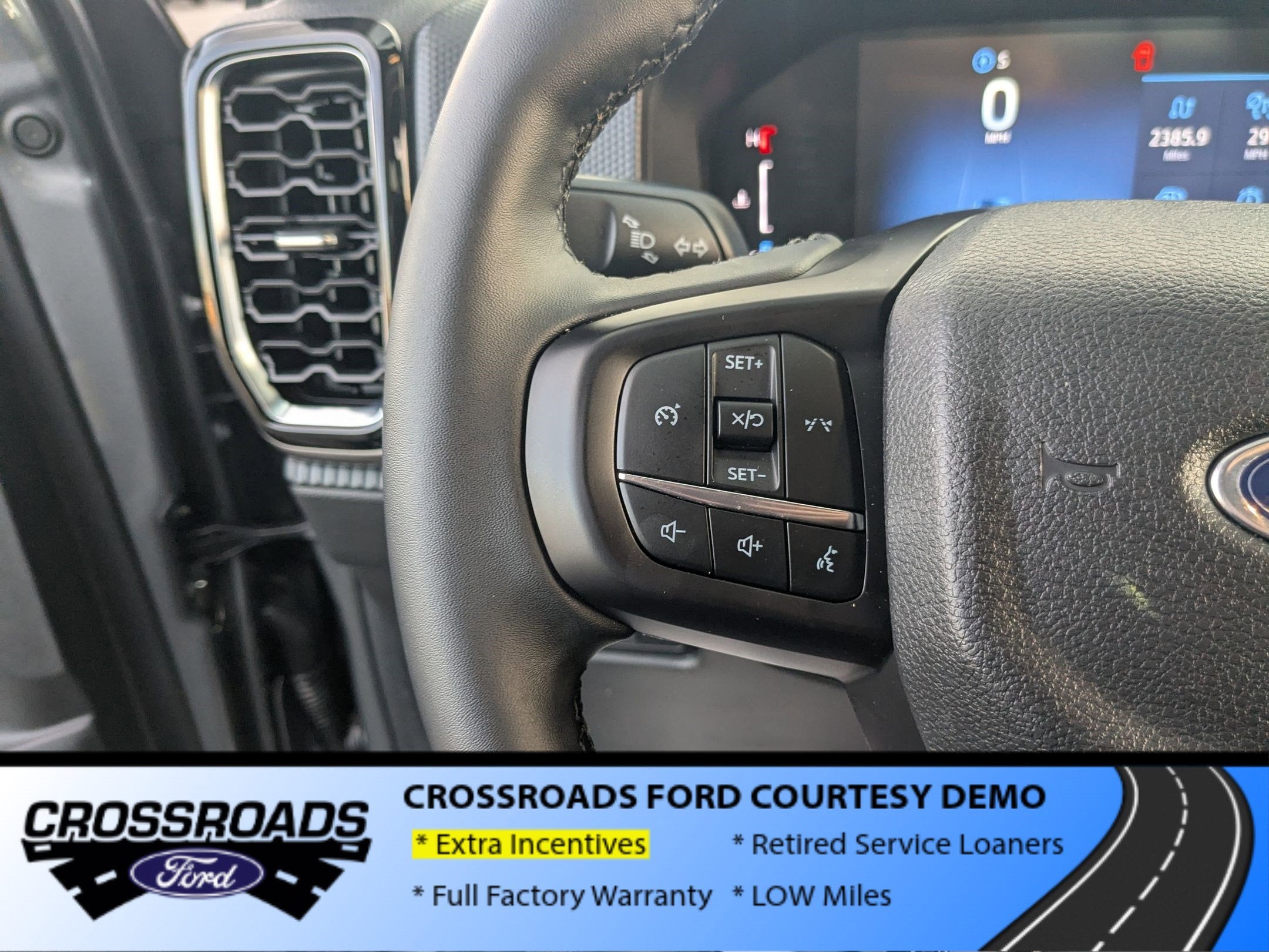 2025 Ford Ranger XLT - Crossroads Courtesy Demo