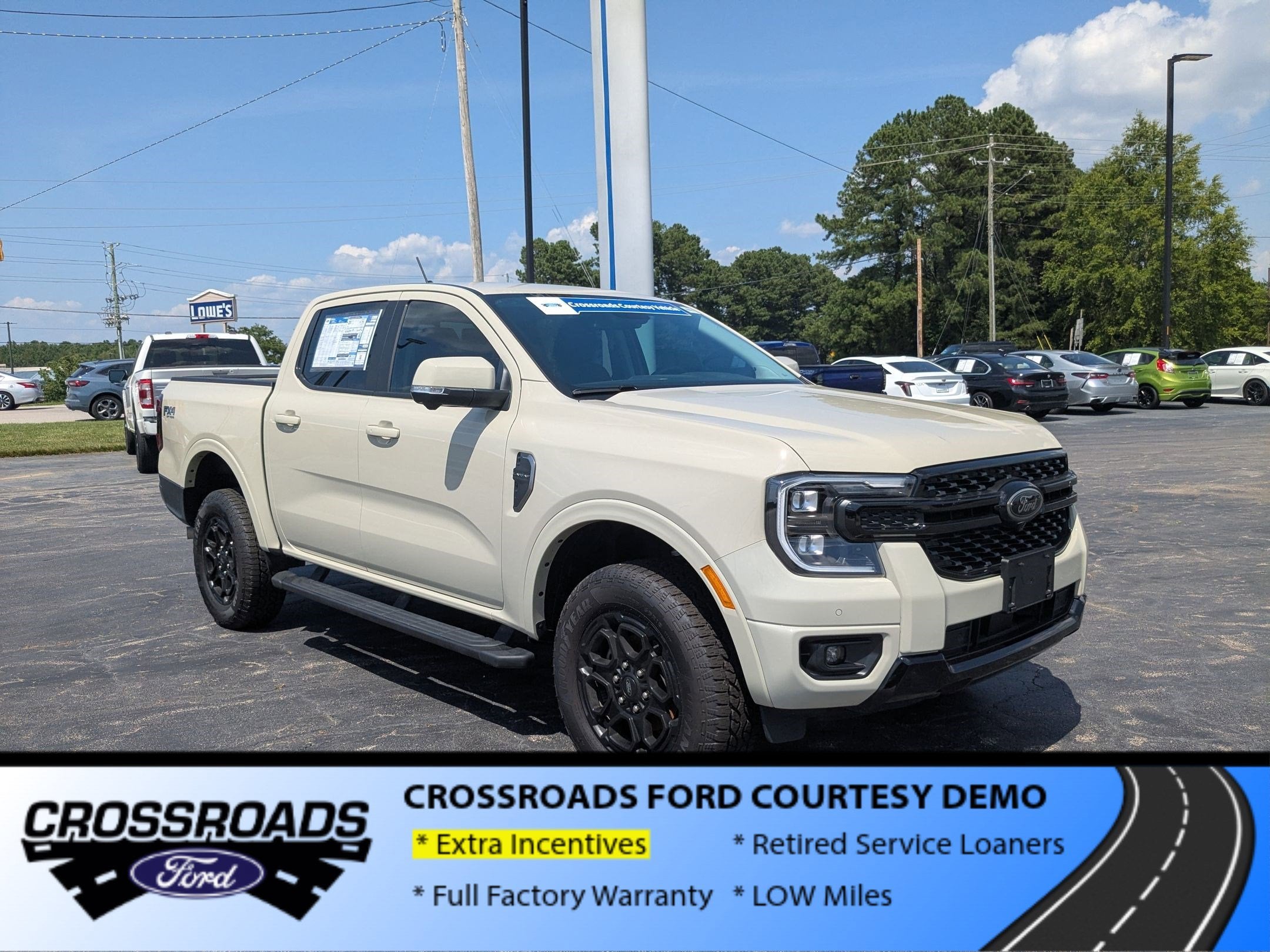 2025 Ford Ranger LARIAT - Crossroads Courtesy Demo
