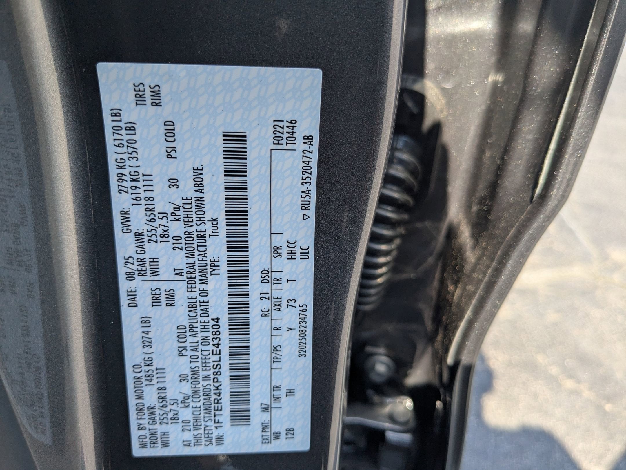 2025 Ford Ranger LARIAT