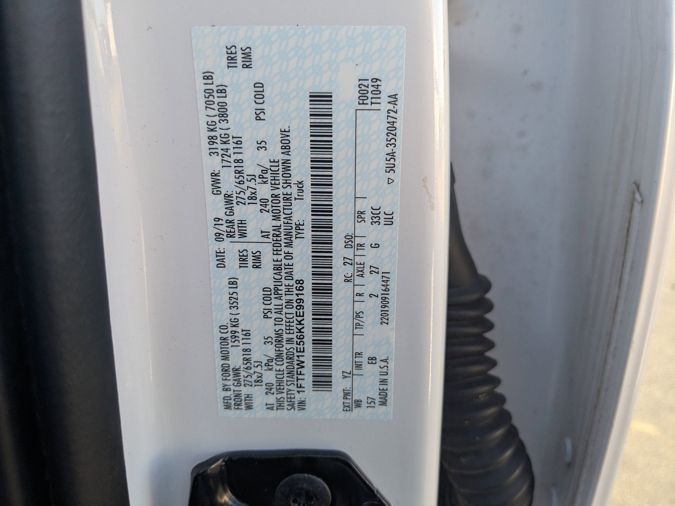 2019 Ford F-150 LARIAT