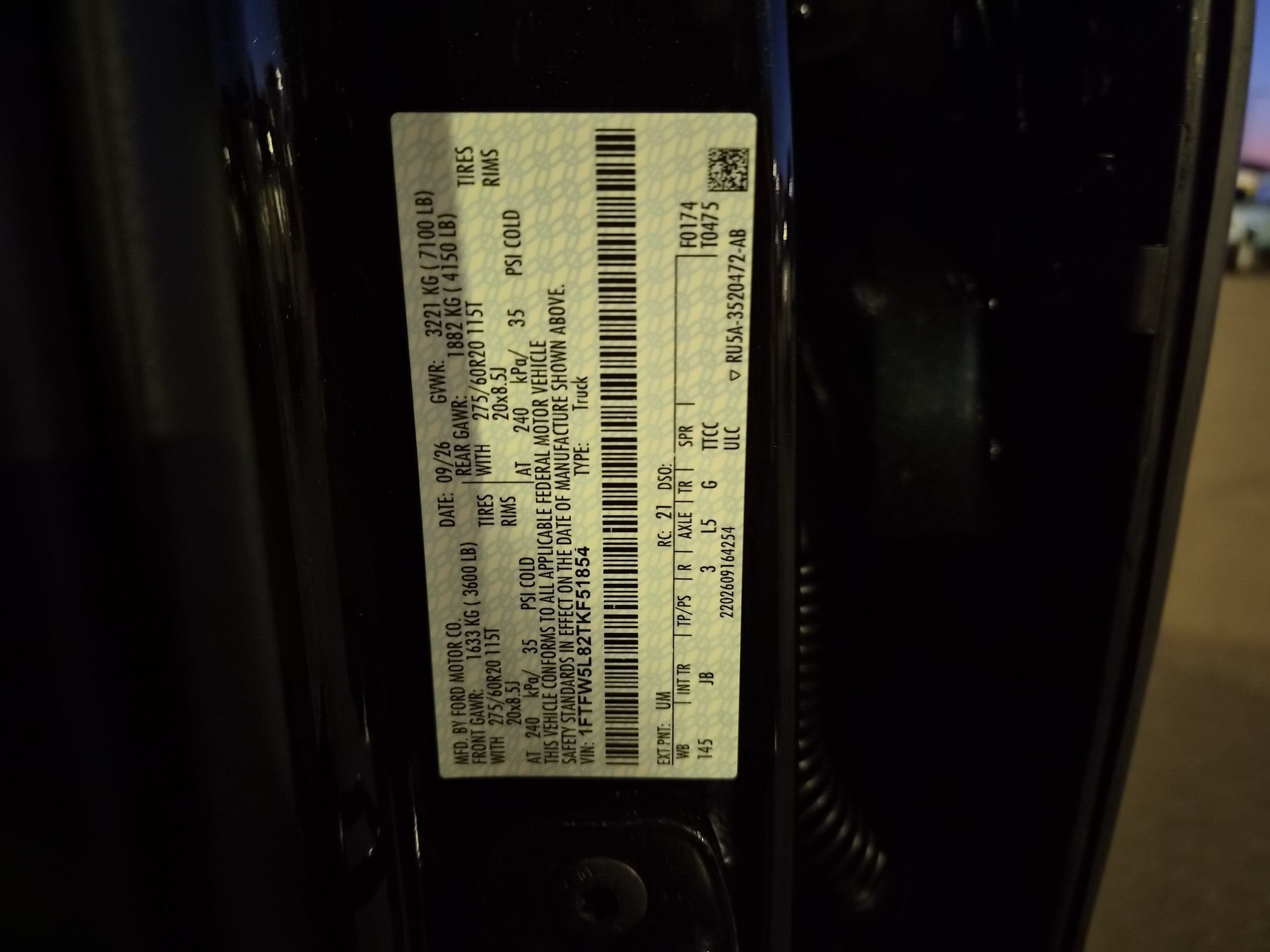 2026 Ford F-150 LARIAT