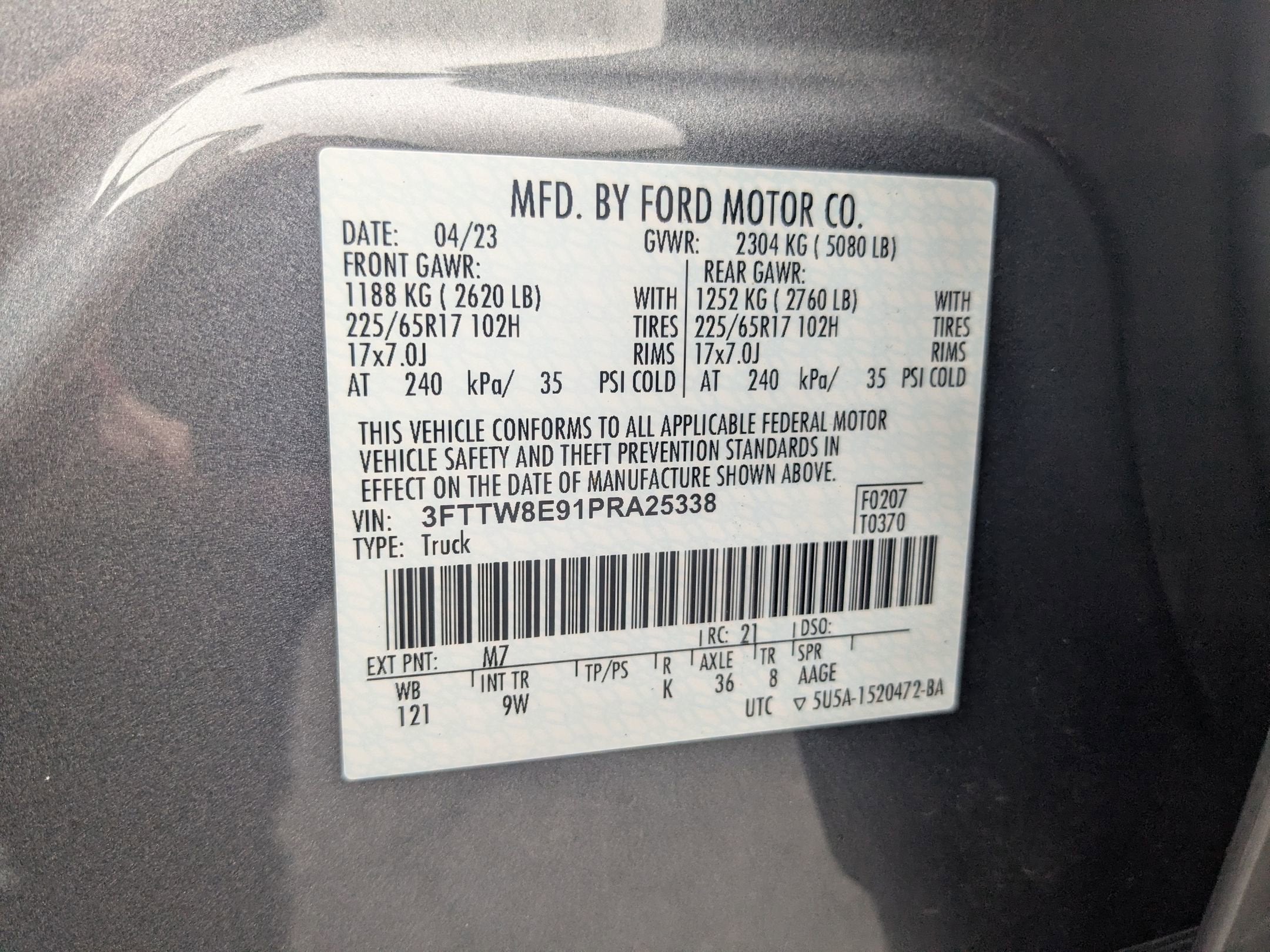 2023 Ford Maverick XL