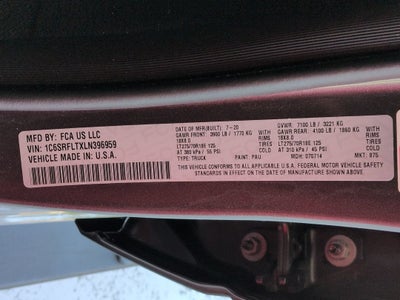 2020 RAM 1500 Rebel