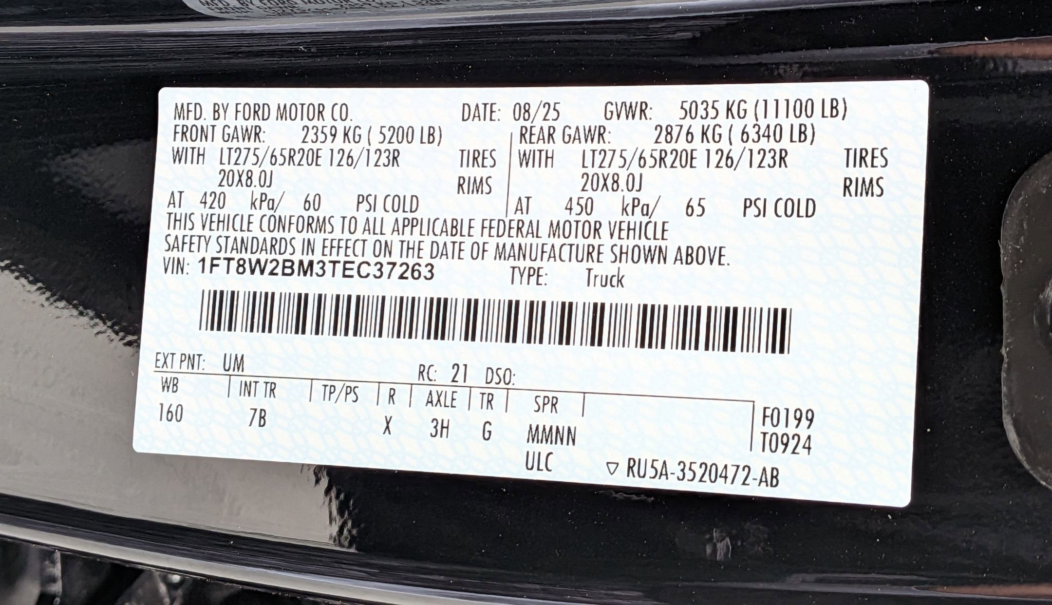 2026 Ford Super Duty F-250 SRW Platinum