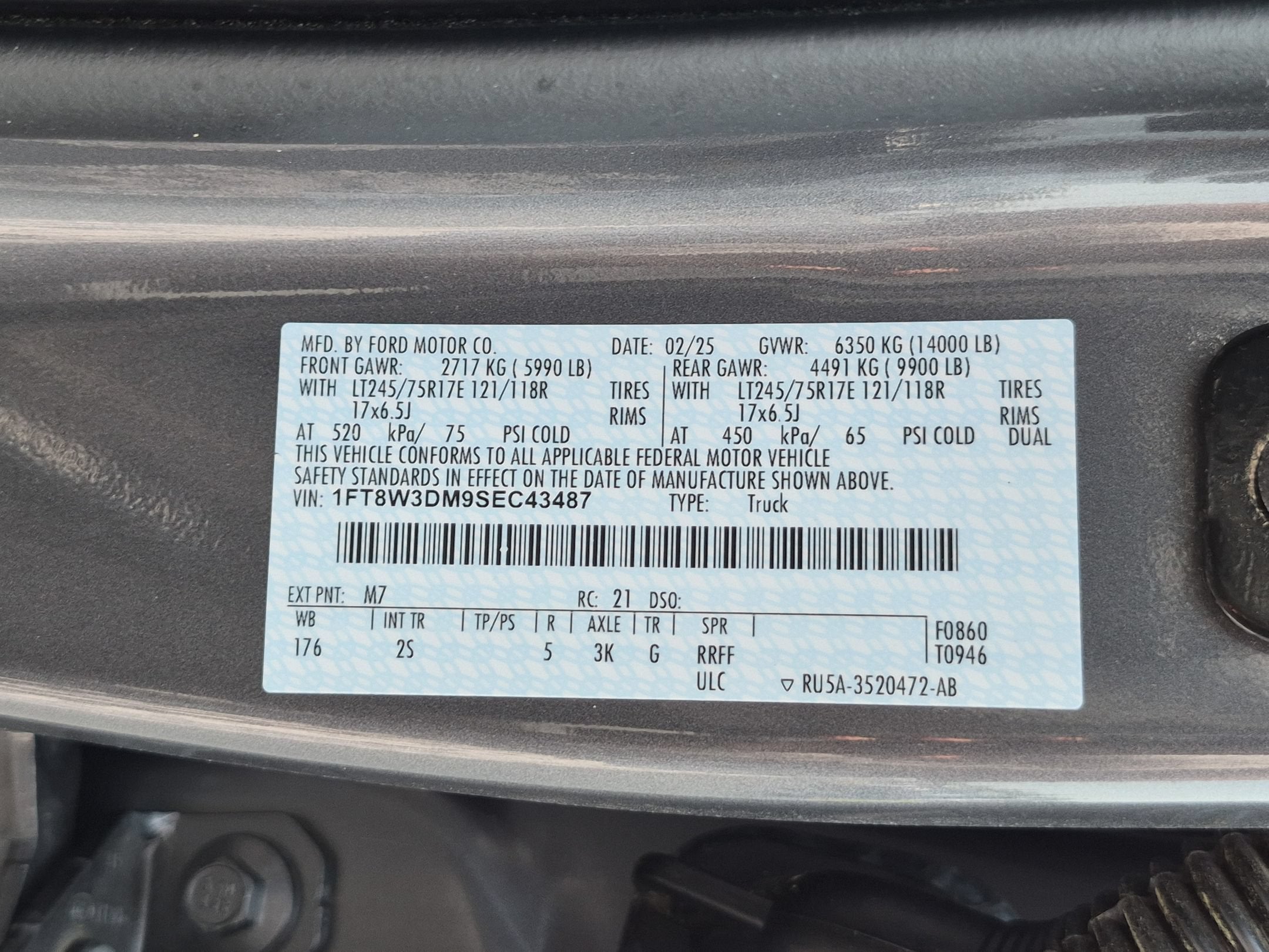 2025 Ford Super Duty F-350 DRW XLT