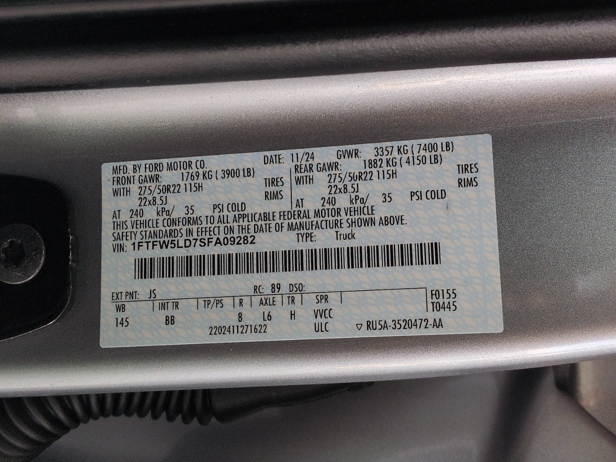 2025 Ford F-150 LARIAT