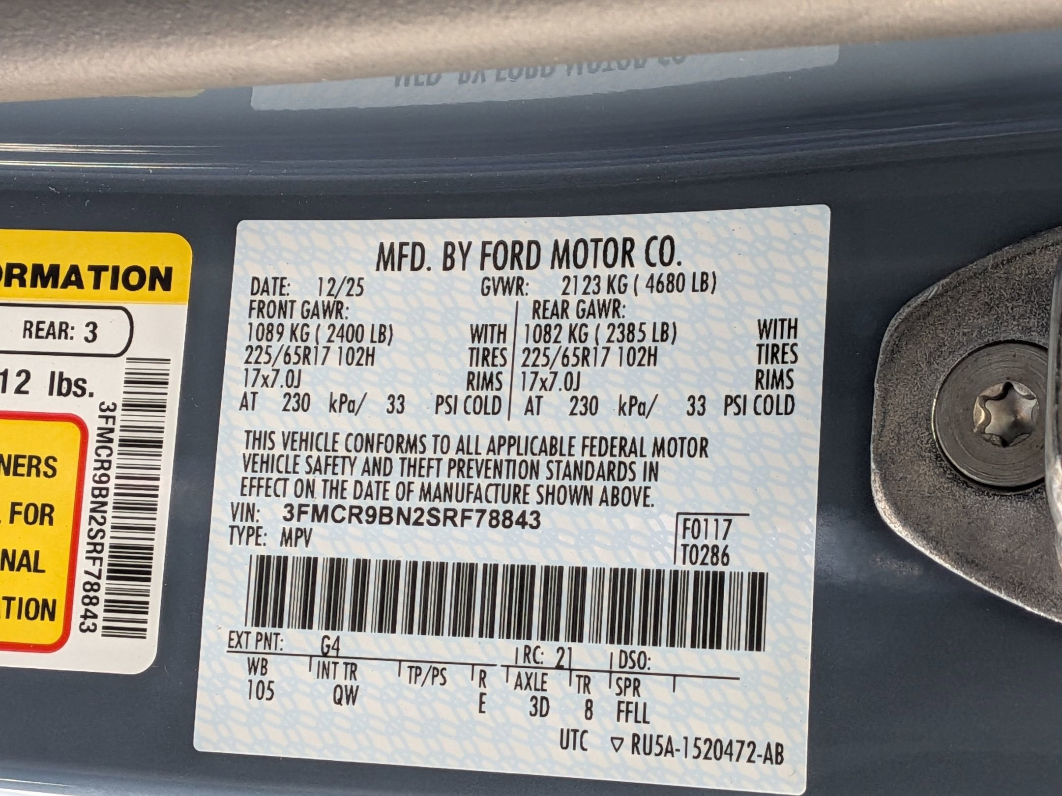 2025 Ford Bronco Sport Big Bend